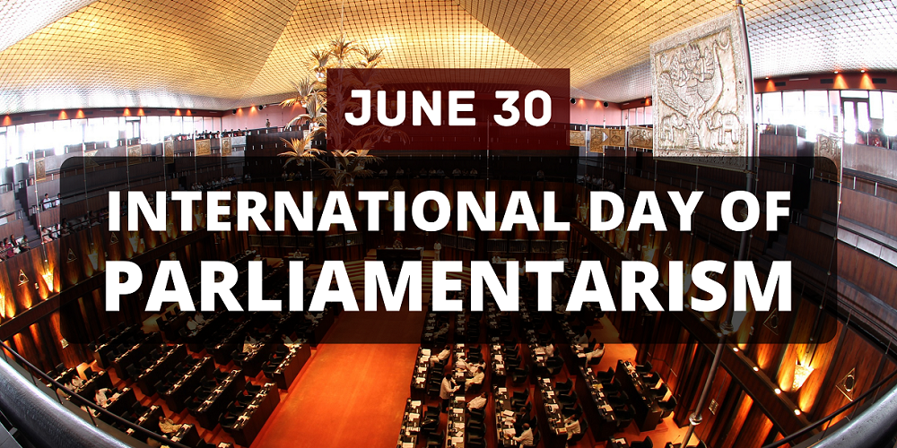 In celebration of the International Day of Parliamentarism – Women ...